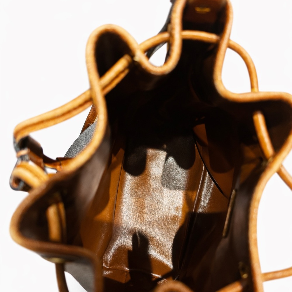 BALLY Black and Brown Bucket Bag - Picture 6 of 10